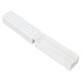 Miniatyrbillede 3 af 6: Negleboremaskine Bits Holder ABS Støvsikkert Manicure Værktøjsstativ Display Organizer til Saloner