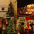 Miniatyrbild 6 av 7: Julklappsljus för julgran, Elktry [Diamantformad] 2x10 linjer 400 LED-lampor Julsträngljus Strömförsörjt 1