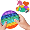 Miniatyrbild 3 av 6: 2-pack - Pop It Fidget Leksaker - Leksak / Sensorisk