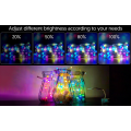 Miniatyrbillede 5 af 5: Julepynt Festoon Lampe USB Tre-trådet Bluetooth Kobbertråd Lysstreng Udendørs Vandafvisende 1