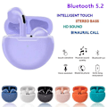 Miniatyrbilde 5 av 6: Pro6 Trådløse Bluetooth-øretelefoner TWS Sportsøretelefoner Kompatibel med Android og iPhone Purple;