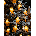 Pikkukuva 7 / 10: LED-piparkakkumiehen valoketju joulukoristeeksi joulukuuseen 1.5M10led Battery