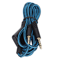 Miniatyrbilde 4 av 8: Reservekabel med lydkontroll og volumkontroll for Astro A10 A40TR Gaming Headset (Mute-funksjon blå)