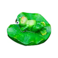 Miniatyrbillede 1 af 7: Flydende Blad Dekoration Harpiks Kunstige Blade Statue Ornament til Pool Springvand Akvarium Vand
