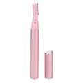 Miniatyrbillede 4 af 8: Øjenbrynstrimmer i Aluminium Mini Elektrisk Bærbar Pink Gentle Ansigtshårfjerner til Kvinder