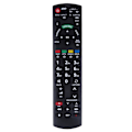 Pikkukuva 1 / 5: TV:n Vaihto-Ohjain Panasonic N2QAYB 3D Musta Yksi Koko