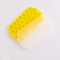 Miniatyrbillede 1 af 9: Husholdnings-Ismaskine Isbakke Honningkage Isklump Kværn Værktøj Isbakke 37 Gitter Spiselig Silikon Honningkage Isklump Form Yellow