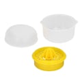 Miniatyrbild 8 av 8: Citronpress 2 i 1 Saftpress Äggulneseparator PP Handverktyg för Frukt Apelsin