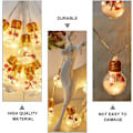 Miniatyrbild 9 av 10: Jul LED-ljusslingor 10 Ljusslingor Utomhusdekoration