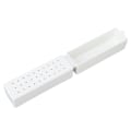 Miniatyrbillede 1 af 6: Negleboremaskine Bits Holder ABS Støvsikkert Manicure Værktøjsstativ Display Organizer til Saloner