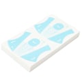 Miniatyrbild 2 av 7: 100 st Reusable Nagelstickers för Nagelsalong - Självhäftande Nagelförlängningsmallar