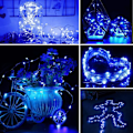 Pikkukuva 2 / 3: Light Loops, Gritin 15 M/49 ft 150 LED Jouluvalot Ulko- ja Sisätiloihin blue 15M