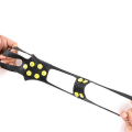 Miniatyrbillede 3 af 5: Anti-slip sko - Broderi - Sort M
