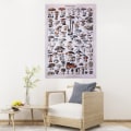 Miniatyrbild 6 av 10: Gobelängsmushroom TYP 3 TYP 3