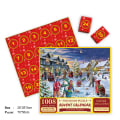 Miniatyrbild 1 av 7: Julkalender med Nedräkning Blind Box 1008 Bitars Pussel för Vuxna Avkoppling Överraskningsgåva E