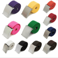 Miniatyrbilde 2 av 2: Belte i svart lerret, unisex, justerbar lengde, svart