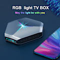 Pikkukuva 2 / 11: A95X F4 Android 10.0 TV-laatikko WiFi Hopea 2+16 Gt