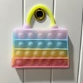 Miniatyrbild 5 av 7: Pop-Bubbla Spel Fidget Leksaker, Lysande Pop Leksakspåse