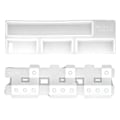 Miniatyrbillede 7 af 7: Keycaps Silikonforme Lys Overflader Genanvendelige Høj Gennemsigtighed DIY Silikon Keycap Harpiksform til Mekanisk Tastatur