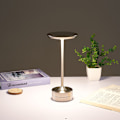 Miniatyrbilde 8 av 9: Trådløs berøringsbordlampe vanntett metall USB-lading bordlampe dimmbar C