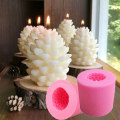 Miniatyrbilde 1 av 9: 3D Kotte Silikonform Hjemmebaking Sjokolade Rosa