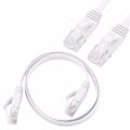 Miniatyrbild 4 av 8: 0,5m 1,5m 2m 3m 5m 10m 15m 20m Ethernet-kabel Hög Hastighet RJ45 CAT6 Platt Ethernet Nätverk LAN-kabel UTP Patch Router Dator Kablar