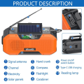 Pikkukuva 11 / 11: Vevradio 2000mAh Powerbank, Vattentät, LCD-näyttö, Aurinkokennot, Fi