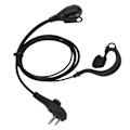 Pikkukuva 2 / 8: Walkie Talkie -korvanappi, 2-suuntainen radiopuhelin, kuulokemikrofoni pidikkeellä PD500 TD500 TD510 TD520 PD560 CTC518 TC TC446S