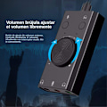 Miniatyrbilde 3 av 9: Ekstern USB-lydkort Gratis enhetslydadapter