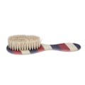 Miniatyrbilde 7 av 8: Menns Barber Beard Brush Beard Styling Striped Handle Portable Soft Cleaning Brush Beard Brush