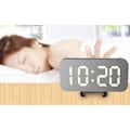 Miniatyrbild 5 av 7: LED-spegelväckarklocka, bärbar LED-spegelväckarklocka