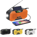 Pikkukuva 1 / 11: Vevradio 2000mAh Powerbank, Vattentät, LCD-näyttö, Aurinkokennot, Fi