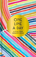 Rainbow One Line a Day - A Five-Year Memory Book 9781452174808