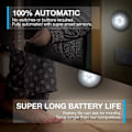 Miniatyrbillede 5 af 5: Batteridrift af Acsergery LED-lys om natten med legeplads 6 stykker Acsergery bil