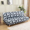 Miniatyrbillede 3 af 5: Sofaovertræk uden armlæn til foldbar sovesofa uden armlæn, 115-145cm