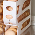 Miniatyrbilde 4 av 5: Automatisk eggrullingsmaskin med 4 glidende lag for sidedørs kjøleskap（hvit）