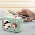 Pikkukuva 1 / 3: Vintage New Bluetooth Audio Portable Handsfree Outdoor Desktop Gift Bluetooth Audio Mini Speaker