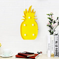 Miniatyrbillede 4 af 5: Ananaslys, LED sød ananas natbordslampe til værelse gave vægdel