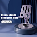 Miniatyrbild 5 av 5: 360 Rotation Tablet Holder För iPad Holder Tablet Stativ Mount Justerbar（Svart）
