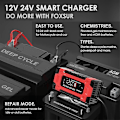 Miniatyrbild 1 av 5: Stor displaybilsladdare,billaddare,intelligent pulsladdare,motorcykelbatteriladdare,laddare smart avstängning,bilaccessoarer,automatisk omkopplare