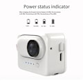 Pikkukuva 2 / 5: For GO3 Thumb Camera Latausmoduuli Butler Ulkoinen Akku Monitoiminen Kamera Latauskotelo（Valkoinen）