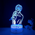 Miniatyrbillede 2 af 5: Magisk Akademi Harry Potter Natlampe 3D LED Illusion Lampe til Børns Soveværelse Dekorativ Lampe B091-838