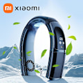 Pikkukuva 2 / 5: Xiaomi kannettava kaulapuhallin Lapoinen jäähdytyspuhallin 3 nopeutta Usb-ladattava riippuva kaulapuhallin retkeilyyn Ulkoilulaji Kaulakorupuhaltimet（3600mAh Sininen）