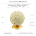 Miniatyrbilde 5 av 5: Lampe for soverom, nattlys for barn - Rattan Ball Light LED Rattan Ball Lampe Dimbar LED Projektor Nattlamper med fjernkontroll, Bluetooth-høyttaler