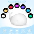 Natlys Søde Hval Natlys Silikon LED Natlys Med Touchskærm