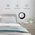 Miniatyrbilde 5 av 5: Smart WiFi-termostat med LCD-skjerm, smart radiatortermostat, APP-kontroll, innendørs programmerbar konstant temperaturkontroller, digital programmerbar