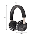 Pikkukuva 3 / 5: Langattomat Bluetooth-kuulokkeet Urheilu Over-Ear Langattomat Melua Vaimentavat Stereo Kuulokkeet（BK）