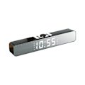 Miniatyrbild 2 av 5: Trådlös högtalarklocka Bluetooth-högtalare Lång skrivbordsalarmklocka Ljudspegelsur