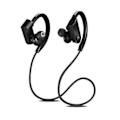 Miniatyrbillede 1 af 4: Sports Bluetooth-hovedtelefoner (sort)