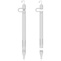 Miniatyrbild 1 av 2: Silikonfodral Set Sleeve Skin Pocket Cover Tillbehör Kompatibel med Apple Pencil, Mjukt Greppfodral med Laddningslockhållare och Skyddande Pennahuvudskydd